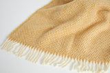 MARILYN Yellow Wool Blanket by Avdan