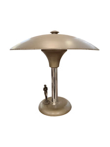 Art Deco Vintage Soft Gold Table Lamp Max Schumacher, 1930s Germany